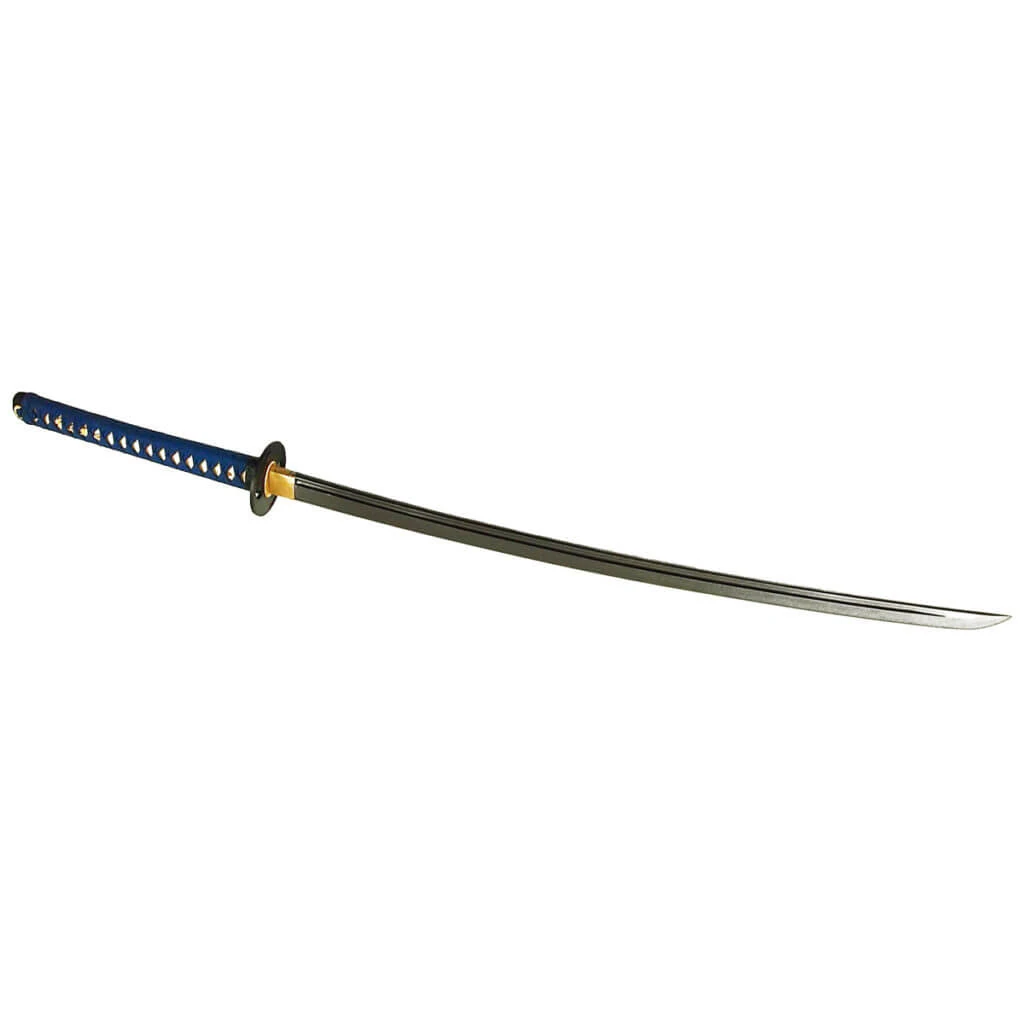 DerShogun Blaues Katana-Samuraischwert 1045 Carbonstahl