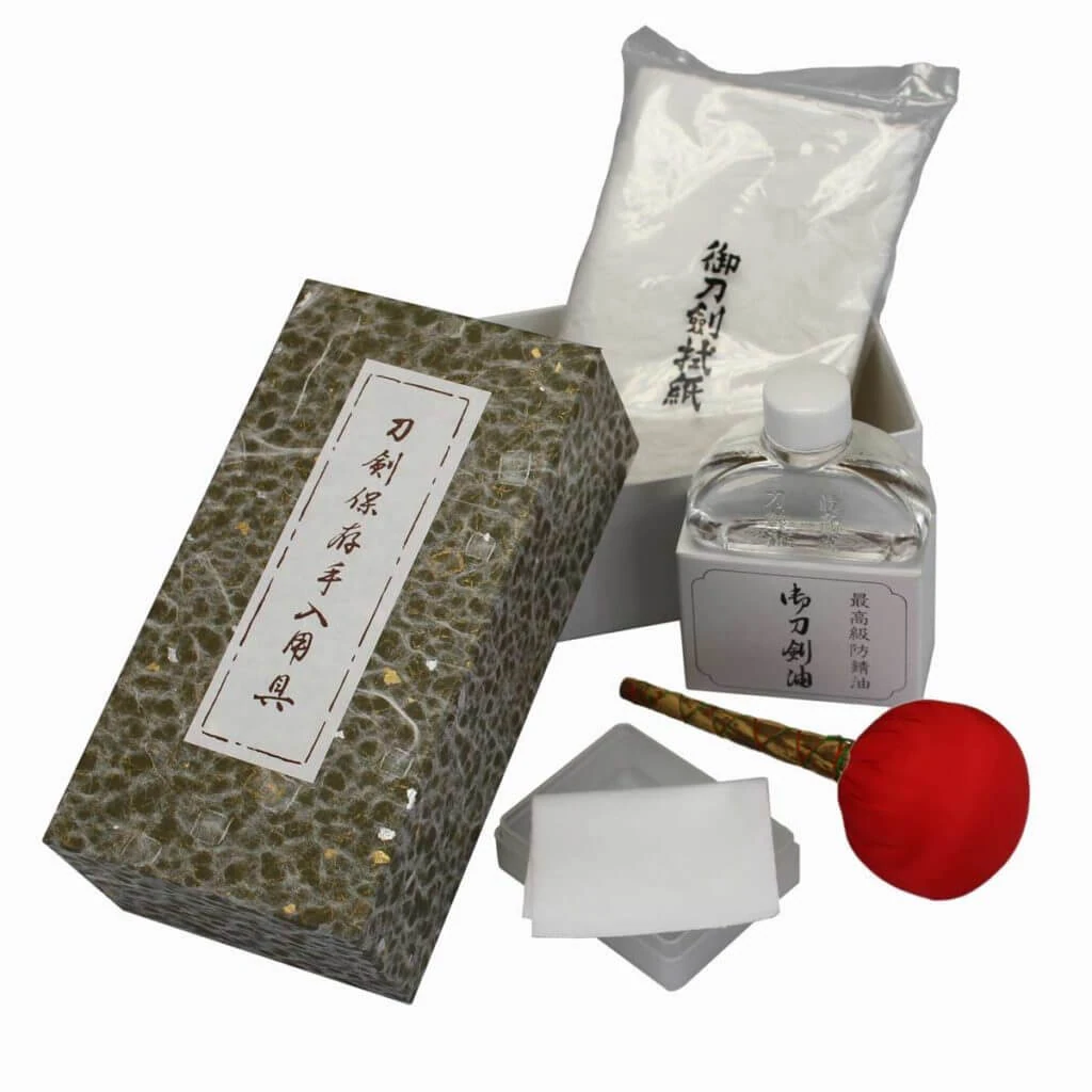 Sword care set from Japan